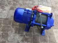 Electric Wire Rope Winch Capacity 400-800kgs Single Phase