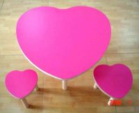 Sell heart stlye children table/stool