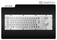 Sell metal keyboard with trackball -- RoHS, CE, FCC, IP65, IK07