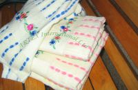 Sell embroidery terry 2pcs  towel set