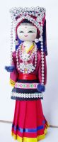 Sell fashion handmade chinese national dolls