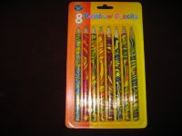 Sell jumbo hexagonal rainbow pencil