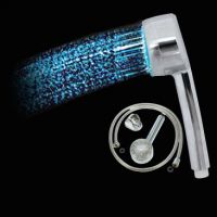 Sell 3 Colours LED Shower Head NO Need Battery Water Powered LED