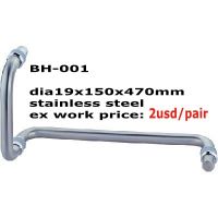 Sell stainless steel tube pull handle 19X150X470MM 2USD/PAIR