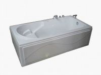 Sell acrylic bathtub with shower and tap