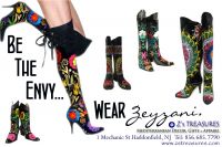 ZEYZANI Boots with SUZANI Designs