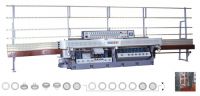 Glass miter edging machine