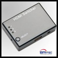 Advanced HDMI Switch 3x1 with IR receiver&remote