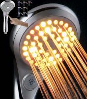 Sell led shower head(No battery needed, with turn&off switches)