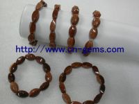 Sell uniquet gold stone bracelet