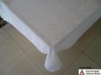 Sell jacquard wedding design tablecloth
