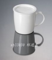 Porcelain white cup and mug 33030