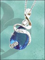 Sell gemstone sterling silver pendant PI0020