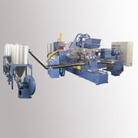 kneader& cones & two stages extruder/granulator/pelleter series