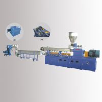 Sell co-rotating twin screw pelletizing line