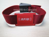 Sell RFID Reusable Fabric Wristbands-43
