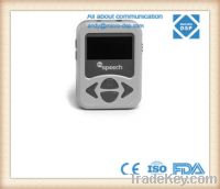 Speech therapeutic device anti stammering device, medical device, portab