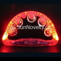 Red light rattle for LED flash cheering props -KTV bars field prop ta