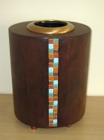 Vase Corten