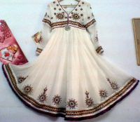 Latest Frock with Churidar Pajama