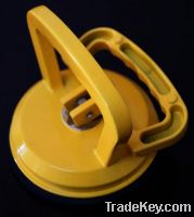 Sell single cup glass sucker in yellow