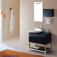 Sell Bath vanity with glass door and sink vessel-9973