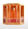 4 person corner infrared sauna room FC04-CHG