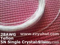 Sell 28AWG 5N single crystal silver wire