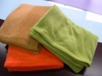 Sell polar fleece blankets with solid color(plain color)