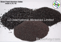 Sell brown dense corundum for sandblasting media
