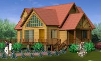 Sell villa wooden house