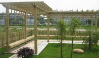 Sell Wooden right-angle pergola