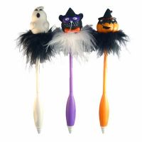 Sell Halloween Shaped Feather Pen