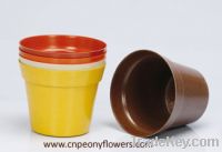 Sell eco-friendly rice hull flower pots and planters