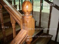 strand woven bamboo handrail