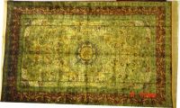 Sell antique-finished  handmade silk carpet