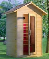 outdoor infrared sauna, fir sauna room