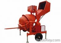 Sell tilting drum concrete mixer with hydraulic tipping and tilting