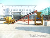 Sell medium automatic block making machine with concrete mixer