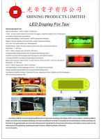 Sell Taxi LED Display
