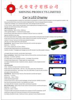 Sell Car LED Display