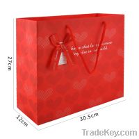 cardboard colour printing gift bag, promotions gift cardboard handbag