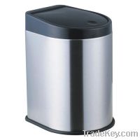 Sell wall mounted mini trash can , push by hand 3L