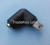 Right Angle 5.5x2.1mm female to mini usb  Replacement DC Plug  Adapter