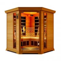 deluxe infrared sauna room , fir sauna cabin