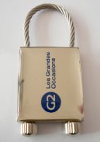 Sell Square Cable Keyring