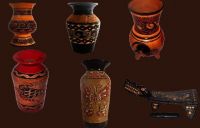 Handmade Native Art Vases and Pottery