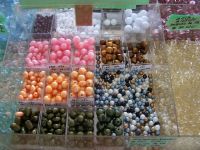Wood beads, plastic beads, acrylic beads, cats eye