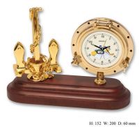 Nautical Porthole Desk Clock