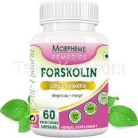 Morpheme Forskolin - Pure Coleus Forskohlii For Weight Loss - 500mg Extract - 60 Veg Capsules